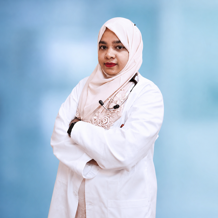 Portrait of Dr Aliya Roohi, Obst & Gynec specialist at Wellness Hospitals